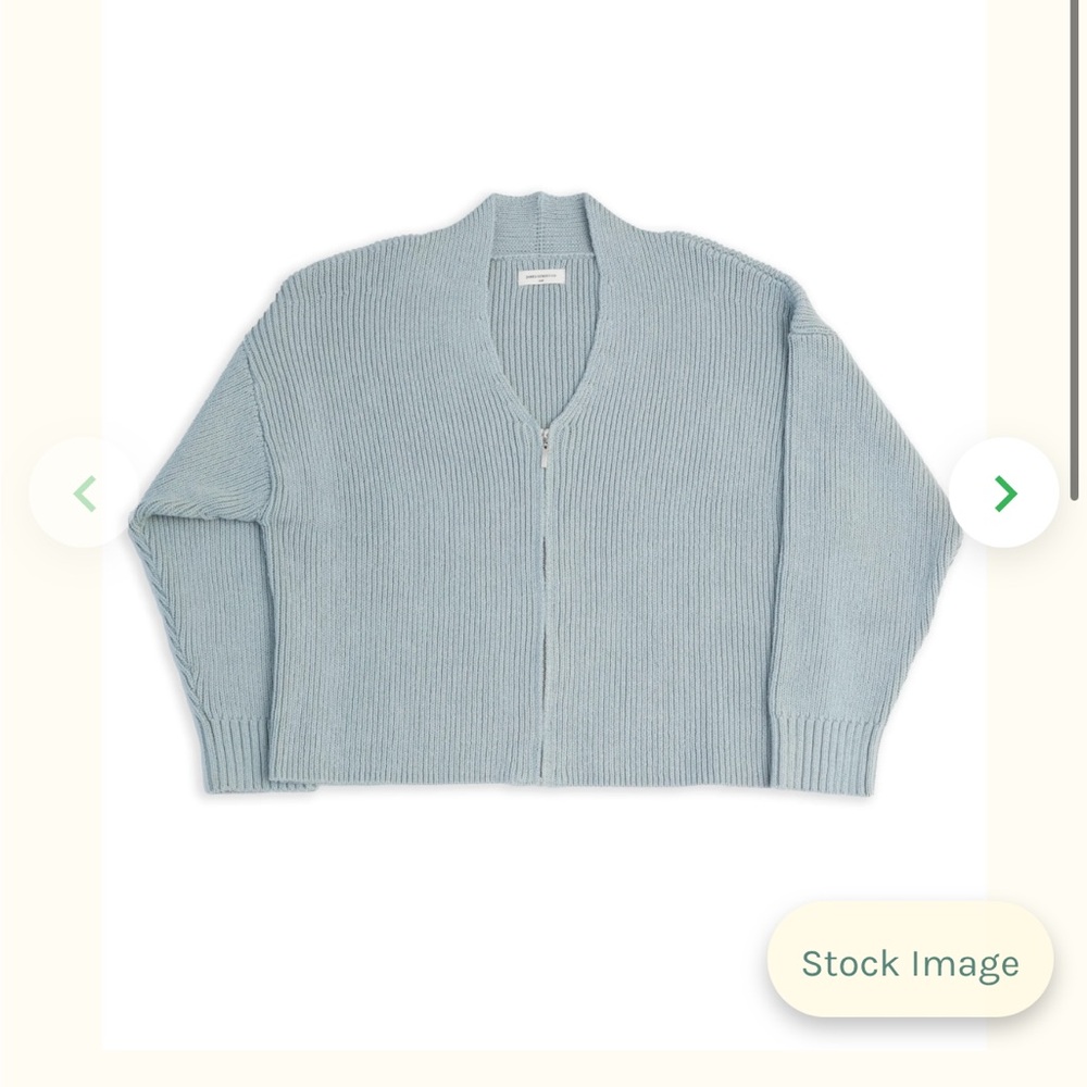James Street Co Fran Zip Cardigan